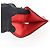 Valentino Cartera compacta Rockstud en piel roja - vista 20