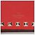 Valentino Cartera compacta Rockstud en piel roja - vista 8