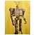 Louis Vuitton Gelbes Kurzarm-T-Shirt mit Monogramm-Roboter - Ansicht 3