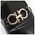 Salvatore Ferragamo Mocassini Black Patent Tri-Glio Gold Gancini Nero - vista 15