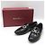 Salvatore Ferragamo Mocassini Black Patent Tri-Glio Gold Gancini Nero - vista 2