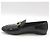 Salvatore Ferragamo Mocassini Black Patent Tri-Glio Gold Gancini Nero - vista 3