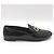Salvatore Ferragamo Mocassini Black Patent Tri-Glio Gold Gancini Nero - vista 4