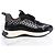 2.55 Chanel Sneaker aus Mischfasern-Wildleder Schwarz Khaki Braun - Ansicht 4