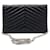 Saint Laurent Borsa a tracolla Cassandra Monogram Chain Nero - vista 3