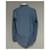 Céline Camicia in chambray di cotone Triomphe Blu  - vista 2