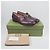 Gucci Mocassino in pelle con morsetto Rosso - vista 2