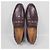 Gucci Mocassino in pelle con morsetto Rosso - vista 7