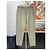Dior Wool Track Pants Khaki Brown - view 2