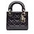 Borsa Lady Patent Christian Dior Nero