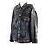 Balenciaga Graffiti Denimjacke in Schwarz - Ansicht 3