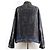 Balenciaga Graffiti Denimjacke in Schwarz - Ansicht 5