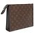 Louis Vuitton Pochette Toilette Monogram NM Nero - vista 3