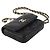 Chanel Portacarte CC Caviar Flap Gold Pearl Chain Necklace Nero - vista 5