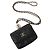 Chanel Portacarte CC Caviar Flap Gold Pearl Chain Necklace Nero - vista 8