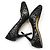 Jimmy Choo Décolleté con tacco alto in velluto e paillettes Marrone - vista 7