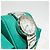 Bulgari Unisex-Uhr mit Perlmuttzifferblatt und Diamanten Weiß - Ansicht 3