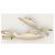 Chanel Slingback bicolore in agnello beige con camelia Marrone - vista 5