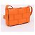 Bottega Veneta Piccola borsa a tracolla Cassette Arancione - vista 3
