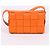 Bottega Veneta Piccola borsa a tracolla Cassette Arancione - vista 5