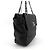 Chanel Bolsa de Ombro Shopper Grande em Caviar Prata Preto - vista 4