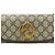 Gucci Portafoglio Blondie WOC con catena Beige Ebony Marrone - vista 4