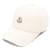 Moncler Gabardine Baseball Cap Weiß  - Ansicht 1