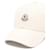 Moncler Gabardine Baseball Cap Weiß  - Ansicht 5