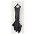 Louis Vuitton Geripptes T-Kleid aus Shetlandwolle, Farbe Charcoal Braun - Ansicht 4