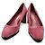 Décolleté in scamosciato Salvatore Ferragamo Rosso
