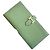 Hermès Cartera Larga Bearn Verde Criquet Gold