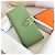 Hermès Cartera Larga Bearn Verde Criquet Gold - vista 4