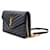 Saint Laurent Borsa a tracolla Monogram Envelope Chain Nero - vista 2