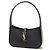 Saint Laurent Black Monogram HOBO QUEENS Leder Tasche Schwarz - Ansicht 12