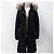 Chaqueta larga de plumón Moncler Chloe Plata - vista 3
