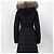 Chaqueta larga de plumón Moncler Chloe Plata - vista 6