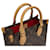 Louis Vuitton Monogram Sac Plat BB Tote Bag Schwarz - Ansicht 4