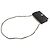Chanel Borsa a tracolla con patta in perline acriliche Medium Nero - vista 4