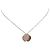 Tiffany & Co Mini Collana con Pendente a Doppio Cuore in Argento e Oro Rosa