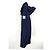 Moncler Giacca a vento con cappuccio Gamma Blue placcata oro - vista 4