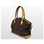 Louis Vuitton Borsa Tote Orizzontale Monogram Lockit da donna Marrone - vista 3