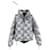 Louis Vuitton Giacca Puffer con Cappuccio Monogramma Marrone