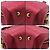 Louis Vuitton Borsa a Spalla Monogram Empreinte Montaigne BB Rosso - vista 10