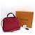 Louis Vuitton Borsa a Spalla Monogram Empreinte Montaigne BB Rosso - vista 2