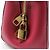 Louis Vuitton Borsa a Spalla Monogram Empreinte Montaigne BB Rosso - vista 7