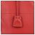Prada Rote Vitello Phoenix Leder Tote und Schultertasche - Ansicht 4