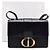 Dior Borsa a Spalla Christian Montaigne Nero - vista 9