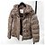 Moncler Jaqueta acolchoada PIVOINE para mulher Marrom - vista 2