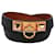 Hermès Bracelet double réversible en cuir noir  - vue 1