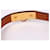 Hermès Bracelet double réversible en cuir noir  - vue 8